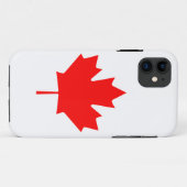 Coques Case-Mate iPhone Feuille d'érable du Canada (Dos (Horizontal))