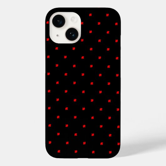Coques Case-Mate iPhone Feuille d'érable du chalet canadien (Verso)