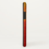 Coques Case-Mate iPhone Feuille d'érable rouge Abstraite Automne Photograp (Dos/Droite)