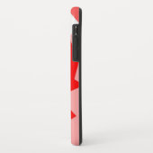 Coques Case-Mate iPhone Feuille d'érable rouge canadienne style stratifié  (Dos/Gauche)