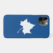 Coques Case-Mate iPhone Feuille d'état de l'Indiana (Dos (Horizontal))