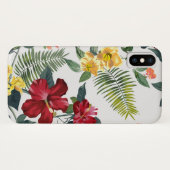 Coques Case-Mate iPhone Feuille d'été de texture (Dos (Horizontal))