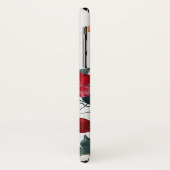 Coques Case-Mate iPhone Feuille d'été de texture (Dos/Gauche)