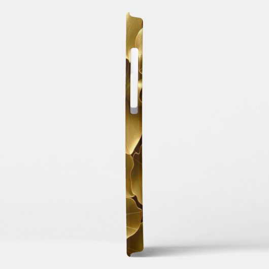 Coques Case-Mate iPhone Feuille d'or (Verso / Gauche)