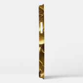 Coques Case-Mate iPhone Feuille d'or (Verso / Droite)