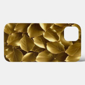 Coques Case-Mate iPhone Feuille d'or (Verso (horizontal))