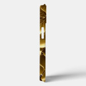 Coques Case-Mate iPhone Feuille d'or (Verso / Droite)