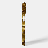 Coques Case-Mate iPhone Feuille d'or (Verso / Droite)