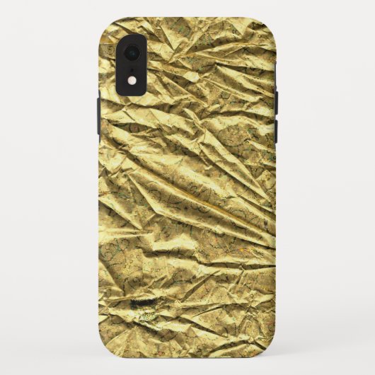 Coques Case-Mate iPhone Feuille d'or brillante (Dos)