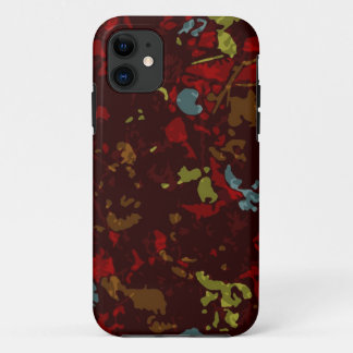Etui iPhone Case-Mate Feuille et fleurs colorés contre le camouflage