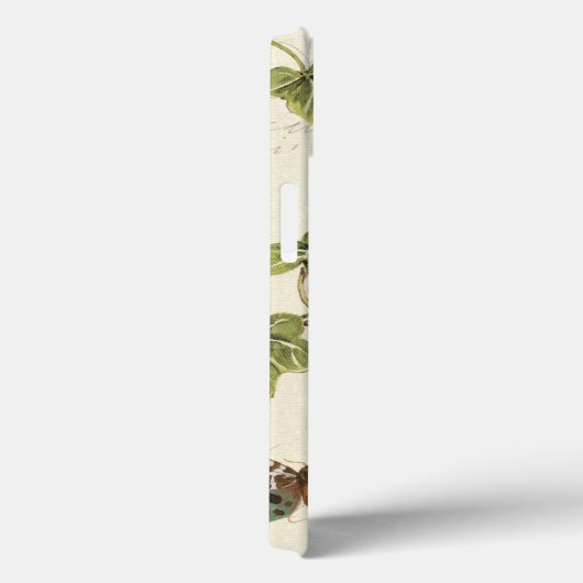 Coques Case-Mate iPhone Feuille et papillon (Verso / Droite)