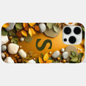 Coques Case-Mate iPhone Feuille et pierre rustique (Verso (horizontal))