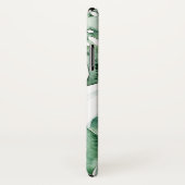Coques Case-Mate iPhone Feuille fractionnée de palme tropicale (Dos/Droite)