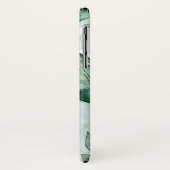 Coques Case-Mate iPhone Feuille fractionnée de palme tropicale (Dos/Gauche)