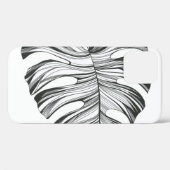 Coques Case-Mate iPhone Feuille Monstera : Élément Naturel Tropical. (Verso (horizontal))