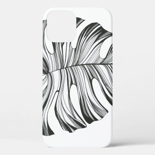 Coques Case-Mate iPhone Feuille Monstera : Élément Naturel Tropical. (Verso)