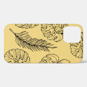 Coques Case-Mate iPhone Feuille Plante motif des forêts tropicales et Mons (Verso (horizontal))