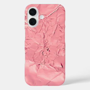 Coques iPhone 16 Feuille rose
