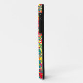 Coques Case-Mate iPhone feuille rouge vert jaune et blanc (Dos/Gauche)