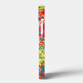 Coques Case-Mate iPhone feuille rouge vert jaune et blanc (Verso / Gauche)