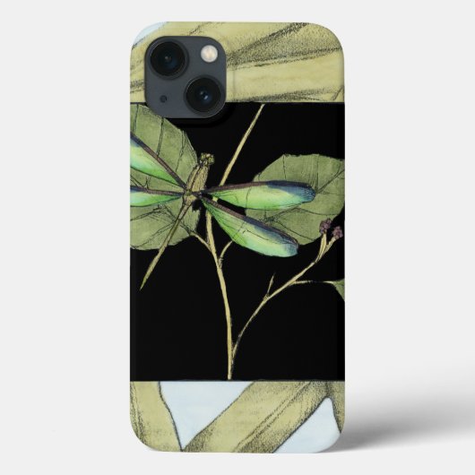 Coques Case-Mate iPhone Feuilles à l'instigation de la libellule par Jenni (Verso)