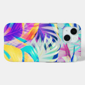 COQUES Case-Mate iPhone FEUILLES ABSTRAITES NATURE FLORAL (Verso (horizontal))