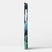 Coques Case-Mate iPhone Feuilles Abstraits : Ligne Polygonale Sans Couche. (Verso / Gauche)