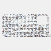 Coques Case-Mate iPhone Feuilles arrière - plans conceptuels dessinant mot (Verso (horizontal))