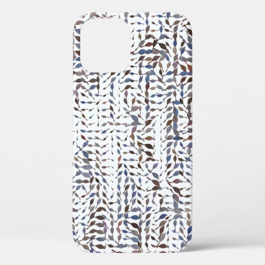 Coques Case-Mate iPhone Feuilles arrière - plans conceptuels dessinant mot (Verso)