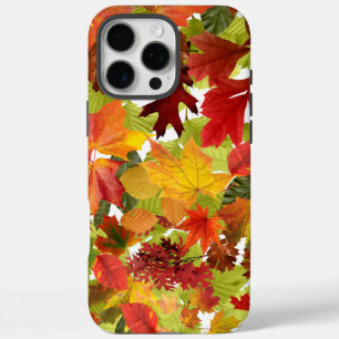 Coques iPhone 16 Pro Max Feuilles automnales d'automne