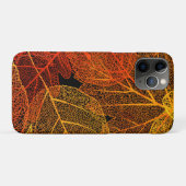 Coques Case-Mate iPhone Feuilles automne élégantes (Dos (Horizontal))