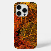 Coques Case-Mate iPhone Feuilles automne élégantes (Verso)