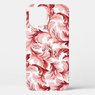 Case-Mate iPhone Case feuilles baroques en spirale vintage, décoratifs.