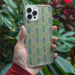 Coques iPhone 16 Feuilles botaniques élégantes à l'aquarelle verdur