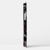 Coques Case-Mate iPhone feuilles Brown et blancs séchés (Verso / Droite)