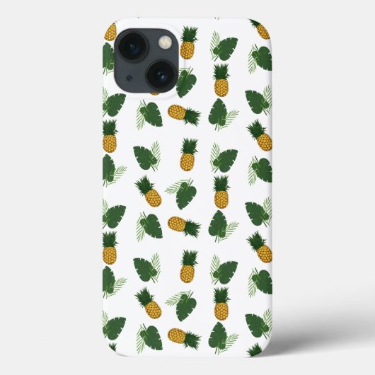 Coques Case-Mate iPhone Feuilles D'Ananas Et De Palmiers (Verso)