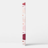 Coques Case-Mate iPhone Feuilles d'aquarelle modernes, motif sans couture. (Verso / Droite)