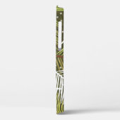 Coques Case-Mate iPhone Feuilles d'aquarelle verte : Illustration transpar (Verso / Gauche)