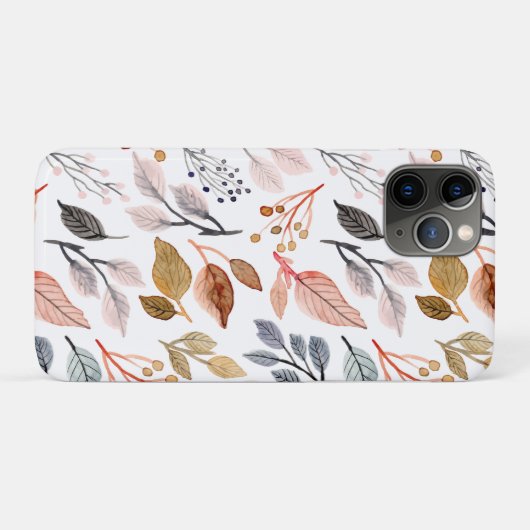 Coques Case-Mate iPhone feuilles d'arbre (Dos (Horizontal))
