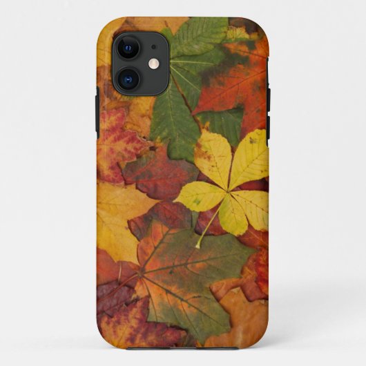 Coques Case-Mate iPhone Feuilles d'automne (Dos)