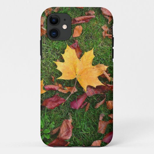 Coques Case-Mate iPhone Feuilles d'automne (Dos)