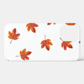 Coques Case-Mate iPhone Feuilles d'automne aquarelle main tirée (Verso (horizontal))