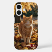 Coques Case-Mate iPhone Feuilles d'automne Cat (Verso)
