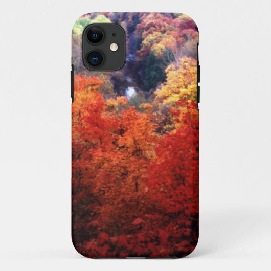 Coques Case-Mate iPhone Feuilles d'automne changeant de couleur (Dos)