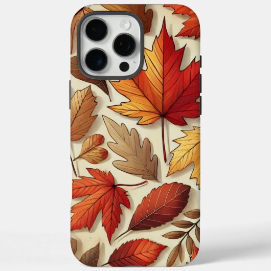 Coques Case-Mate iPhone feuilles d'automne classiques (Verso)