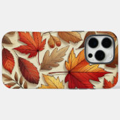 Coques Case-Mate iPhone feuilles d'automne classiques (Verso (horizontal))