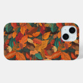 Coques Case-Mate iPhone Feuilles d'automne colorées (Verso (horizontal))