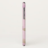 Coques Case-Mate iPhone Feuilles d'automne de lavande violette et d'huile (Dos/Gauche)