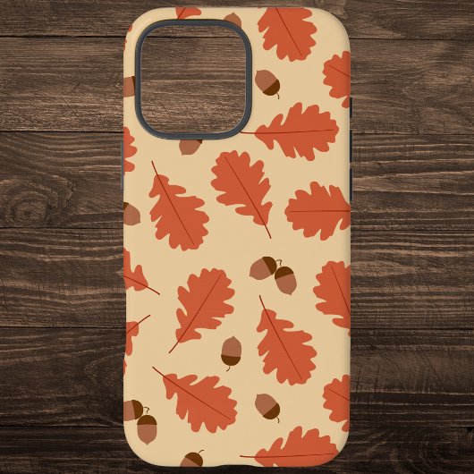Coques Case-Mate iPhone Feuilles d'automne et Acorns Thanksgiving