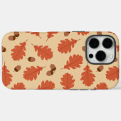 Coques Case-Mate iPhone Feuilles d'automne et Acorns Thanksgiving (Verso (horizontal))